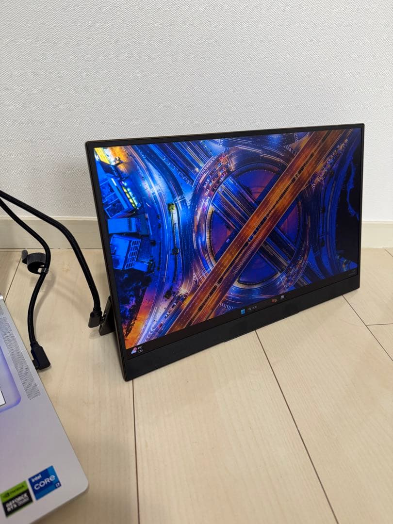 cocopar モバイルモニター 15.6インチ 1920x1080 FHD