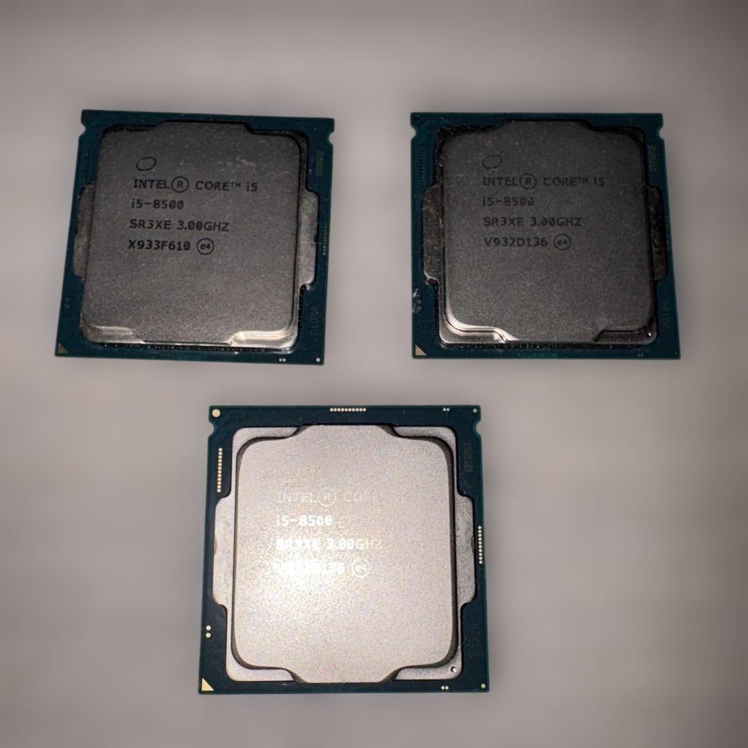 Intel Core i5-8500 3個セット