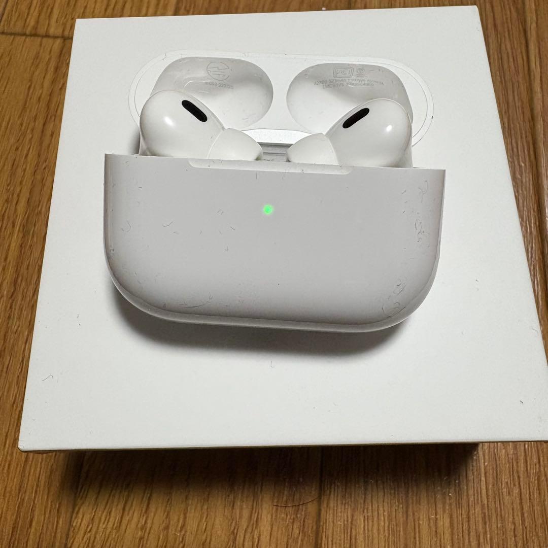 【箱、付属品あり】 AirPods Pro 2 ホワイト ライトニング仕様