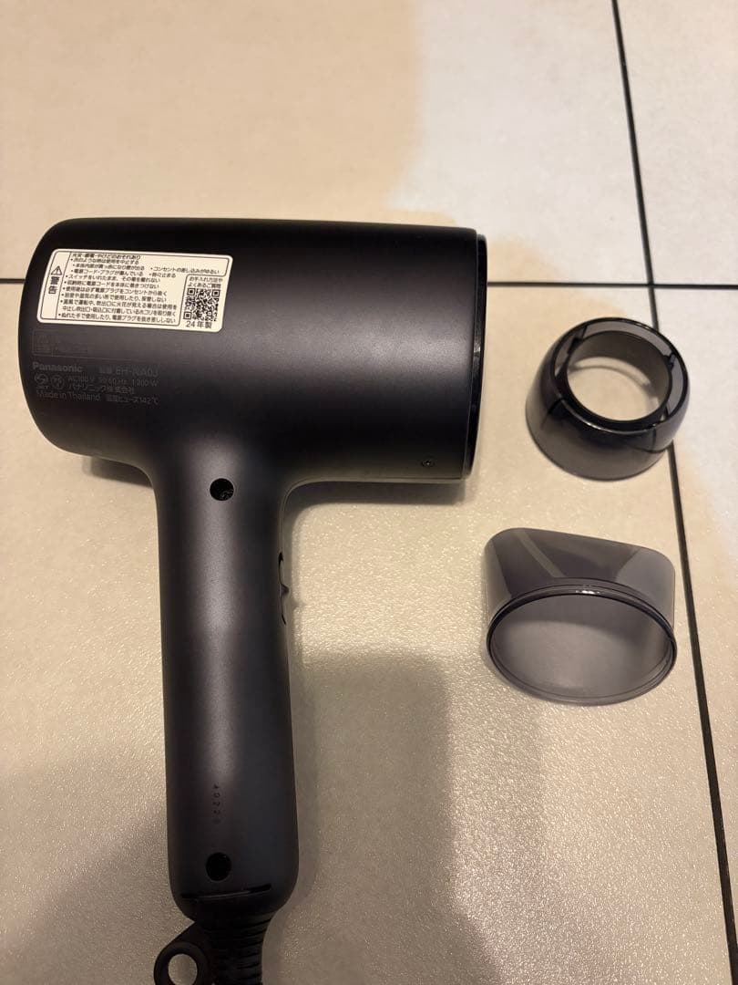 Panasonic nanocare ヘアドライヤー ブラック