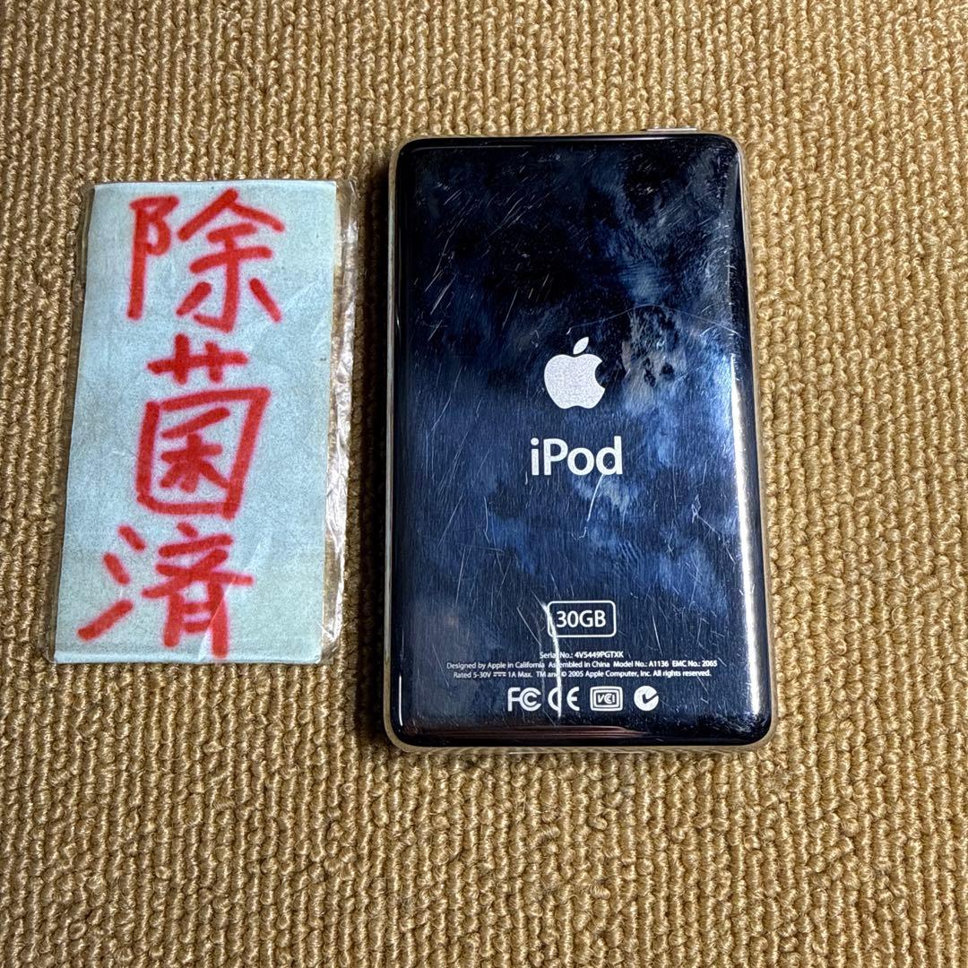 ポータブルプレーヤー Apple iPod classic 30GB A1136 #TXK