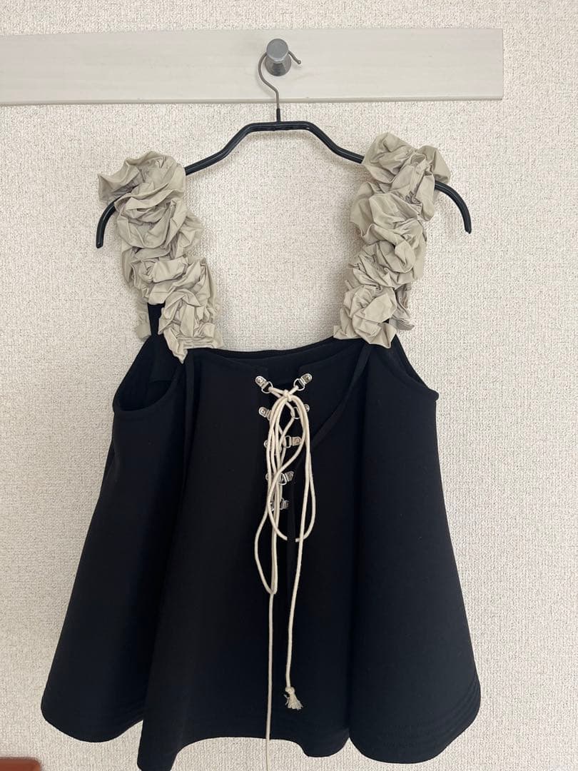 トップス Maison Special Flower Strap 2ways tops