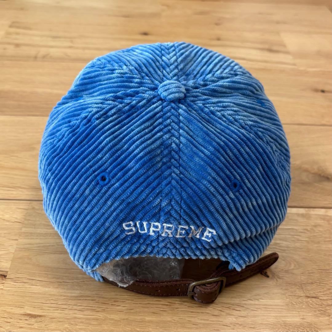 【希少カラー】Supreme Corduroy S Logo 6-Panel