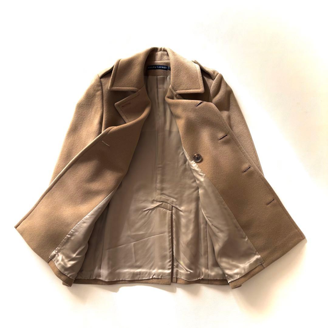 ラルフローレン RALPH LAUREN ウール カシミヤ Pコート
