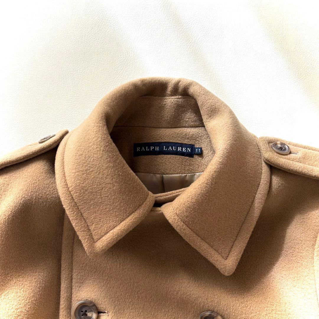 ラルフローレン RALPH LAUREN ウール カシミヤ Pコート