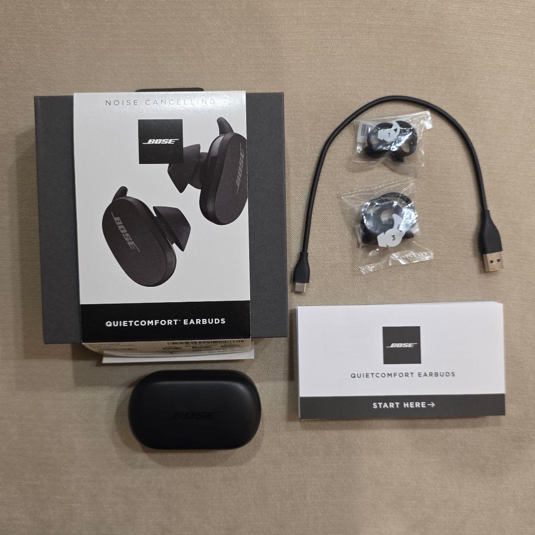 【美品】Bose QuietComfort Earbuds ブラック