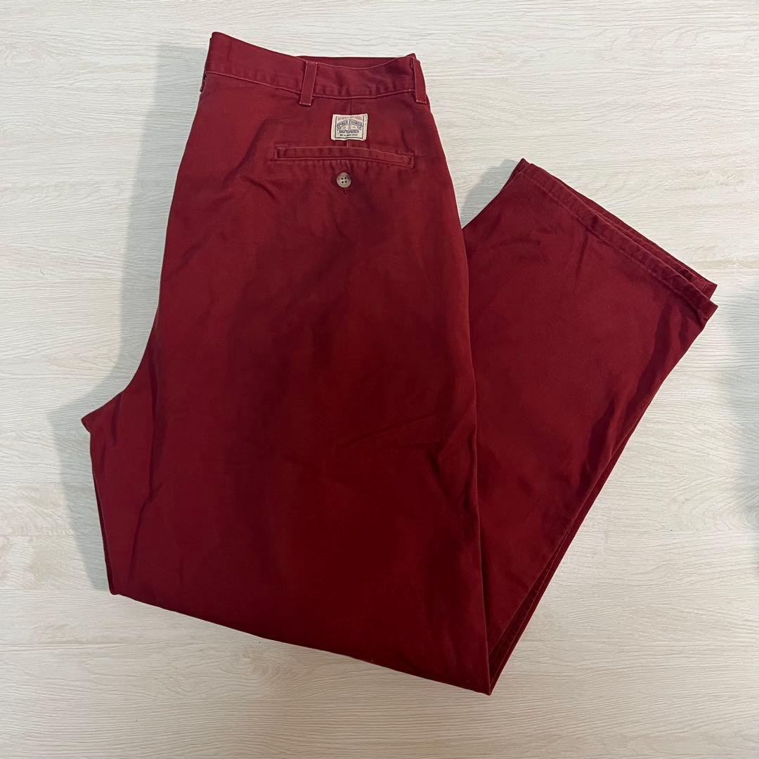 S*U様 80s 90s ラルフローレン ツータックチノ ポロチノ USA製　3