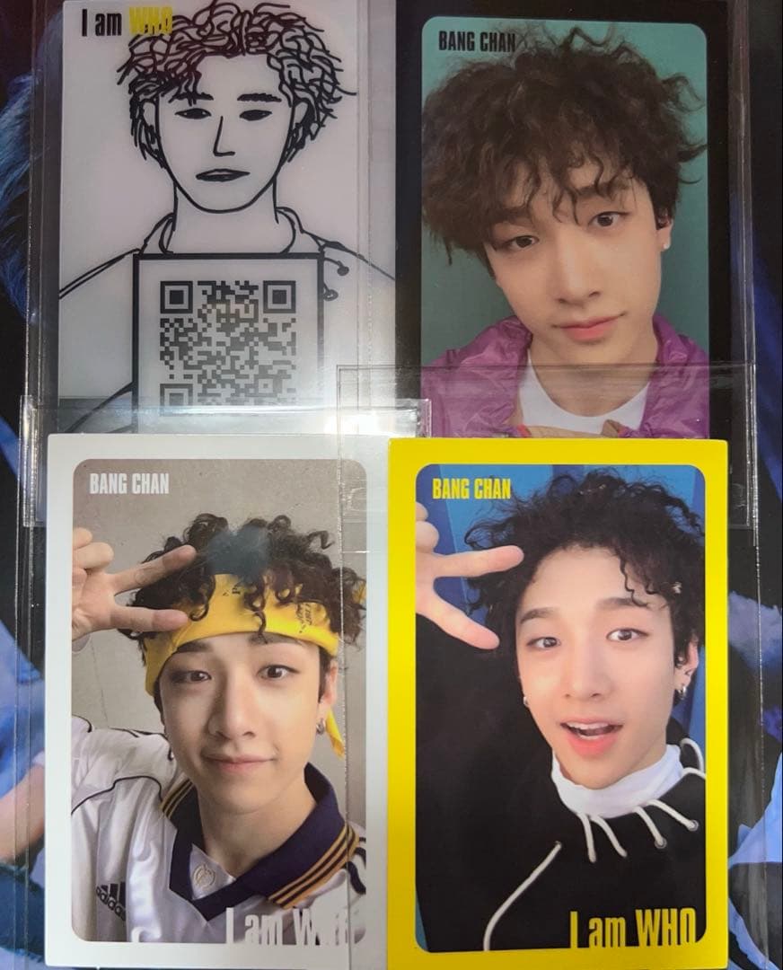 Iam WHO バンチャン トレカ 4種