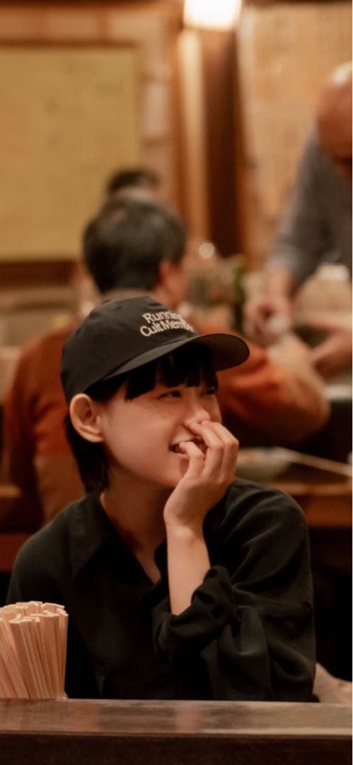 m*様 SATISFY PeaceShell Running キャップ　杉咲花着