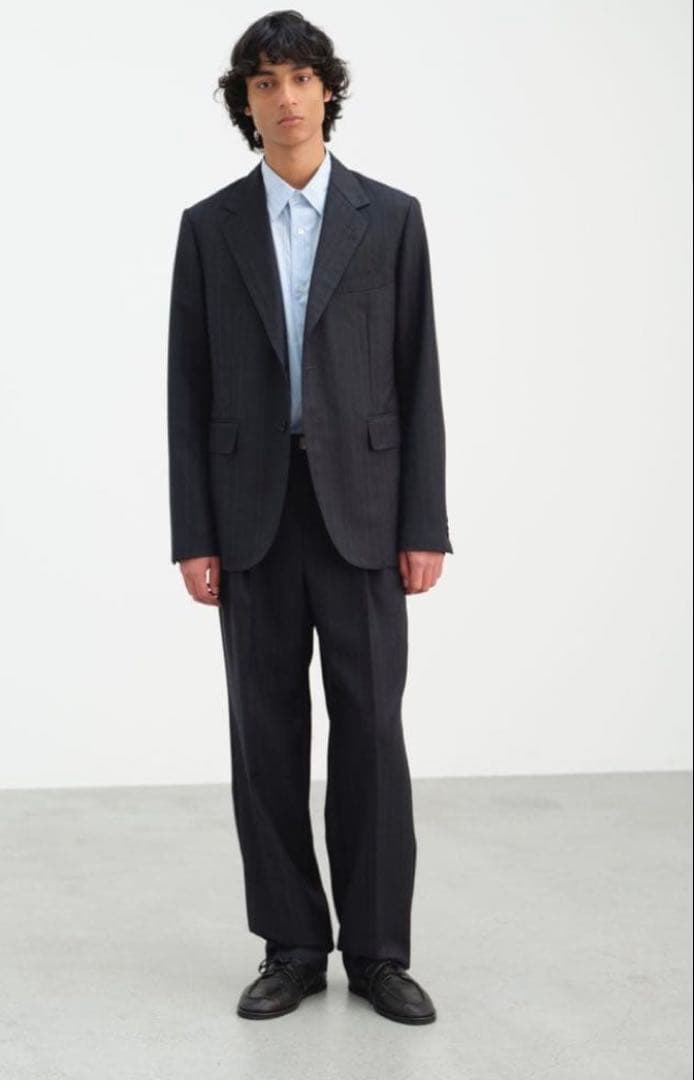 パンツ AURALEE 25SS BLUEFACED WOOL SLACKS 4