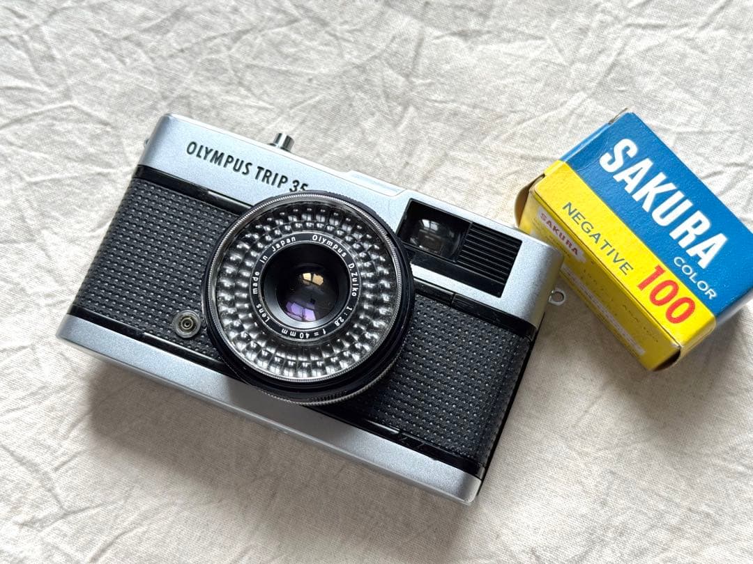 ⌘ オーバーホール済み、完動品！ 作例あり！ OLYMPUS TRIP35⌘