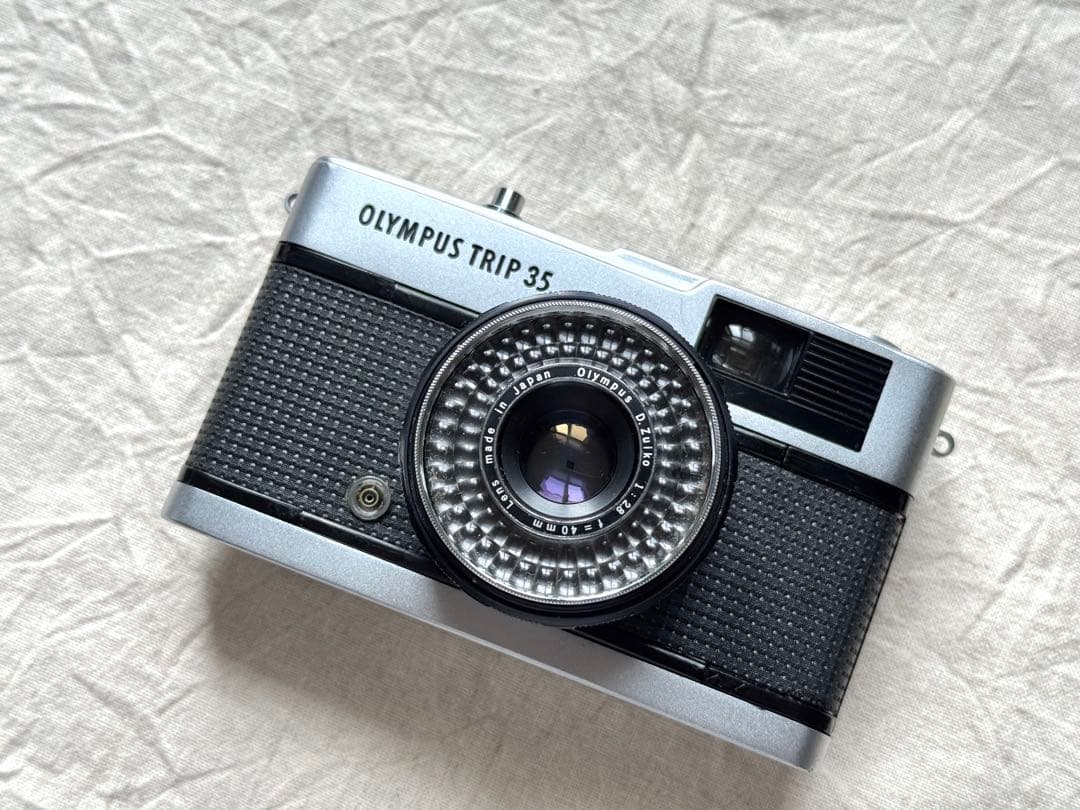 ⌘ オーバーホール済み、完動品！ 作例あり！ OLYMPUS TRIP35⌘