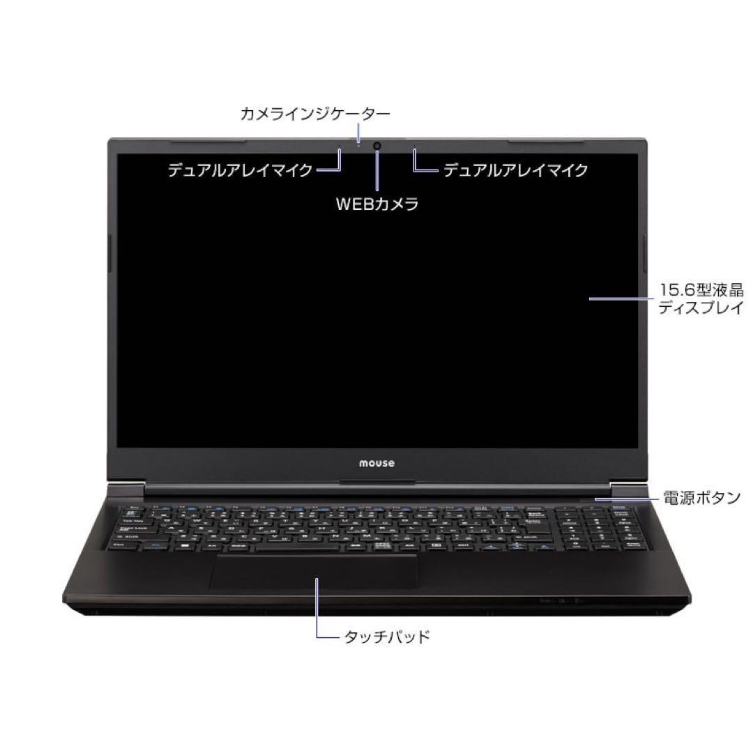 32GB マウス K5-i7CMLABW11-H i7-10750H Win11
