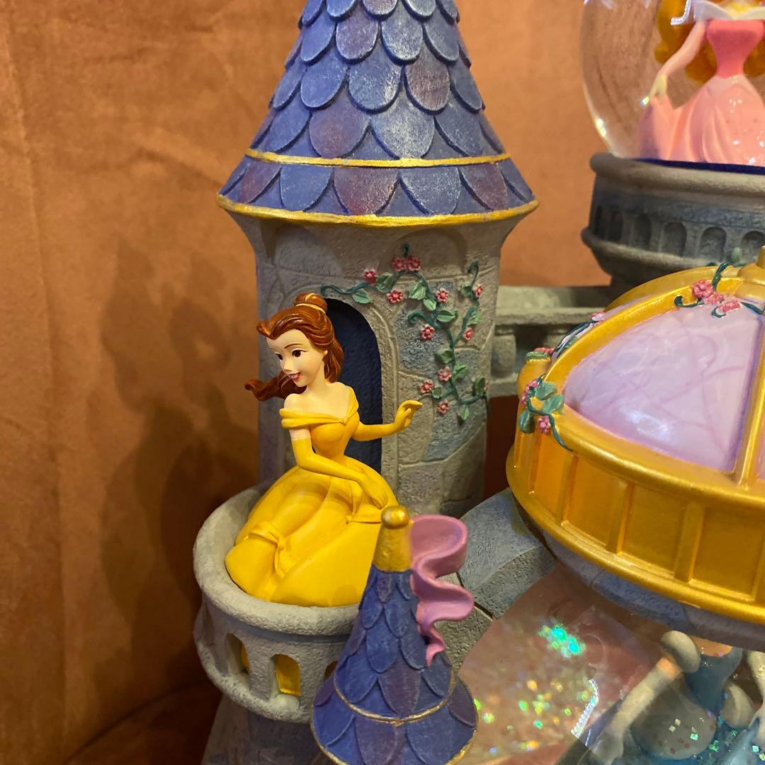 ディズニープリンセス　スノードーム　ビックサイズ　31センチ