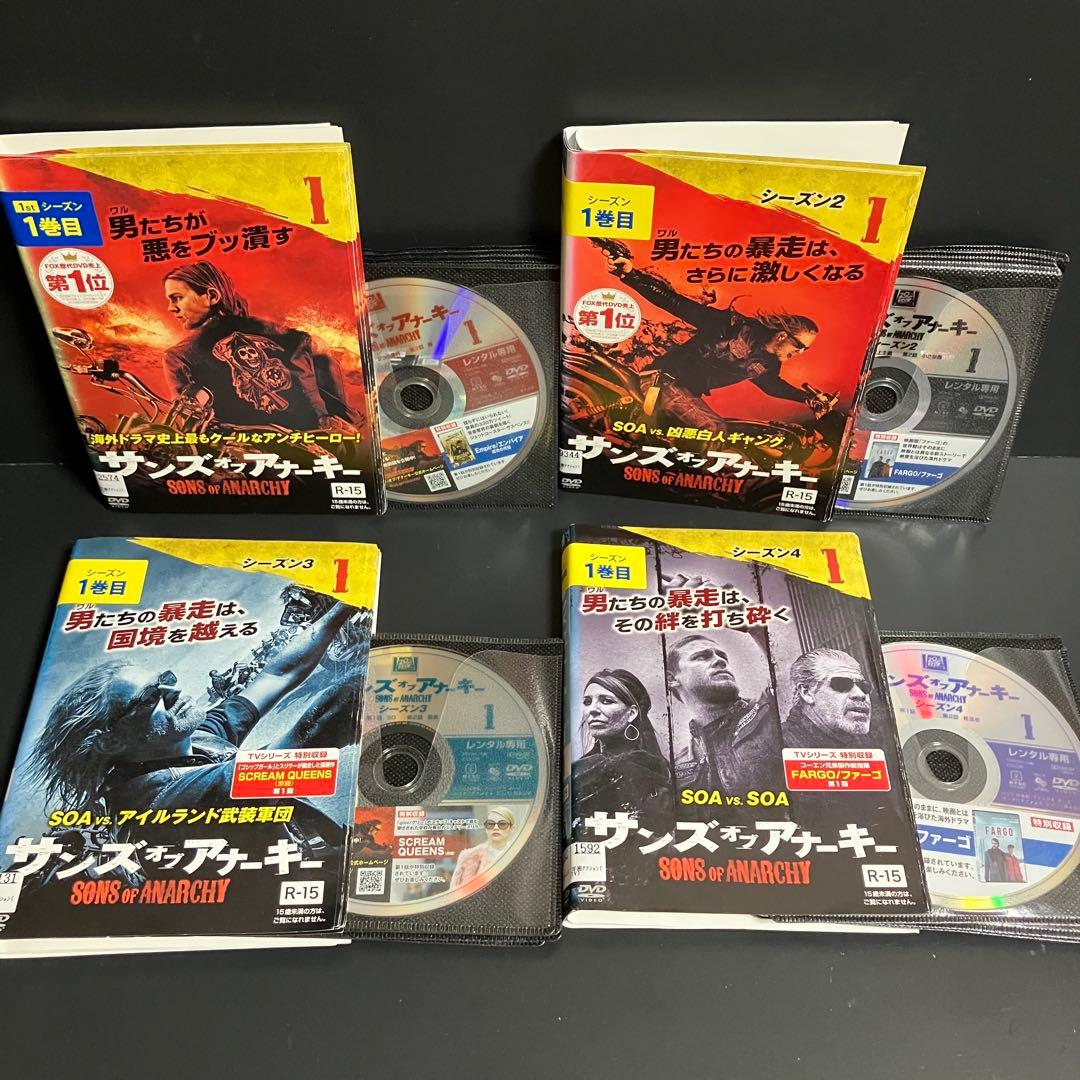 サンズ・オブ・アナーキー season1~Final レンタルDVD 海外ドラマ