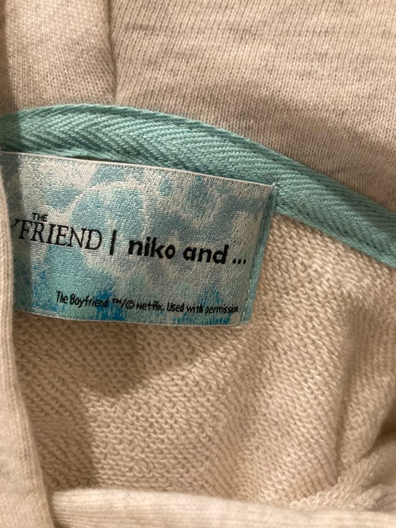 ボーイフレンド2 niko and ... パーカー Mグレー⭐︎新品未使用