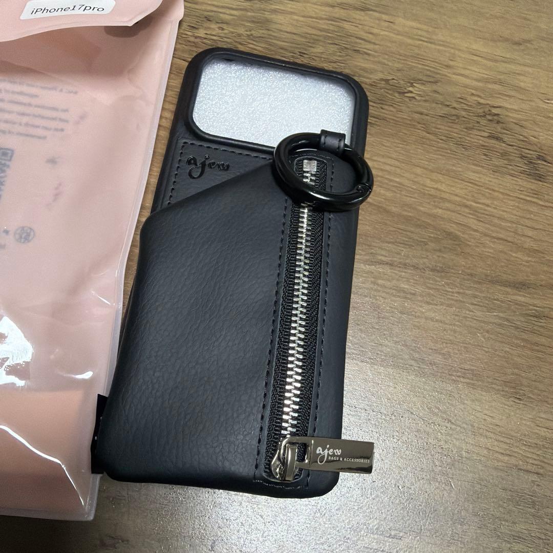 新品未使用ajew iphone 17proケース ピュアブラック