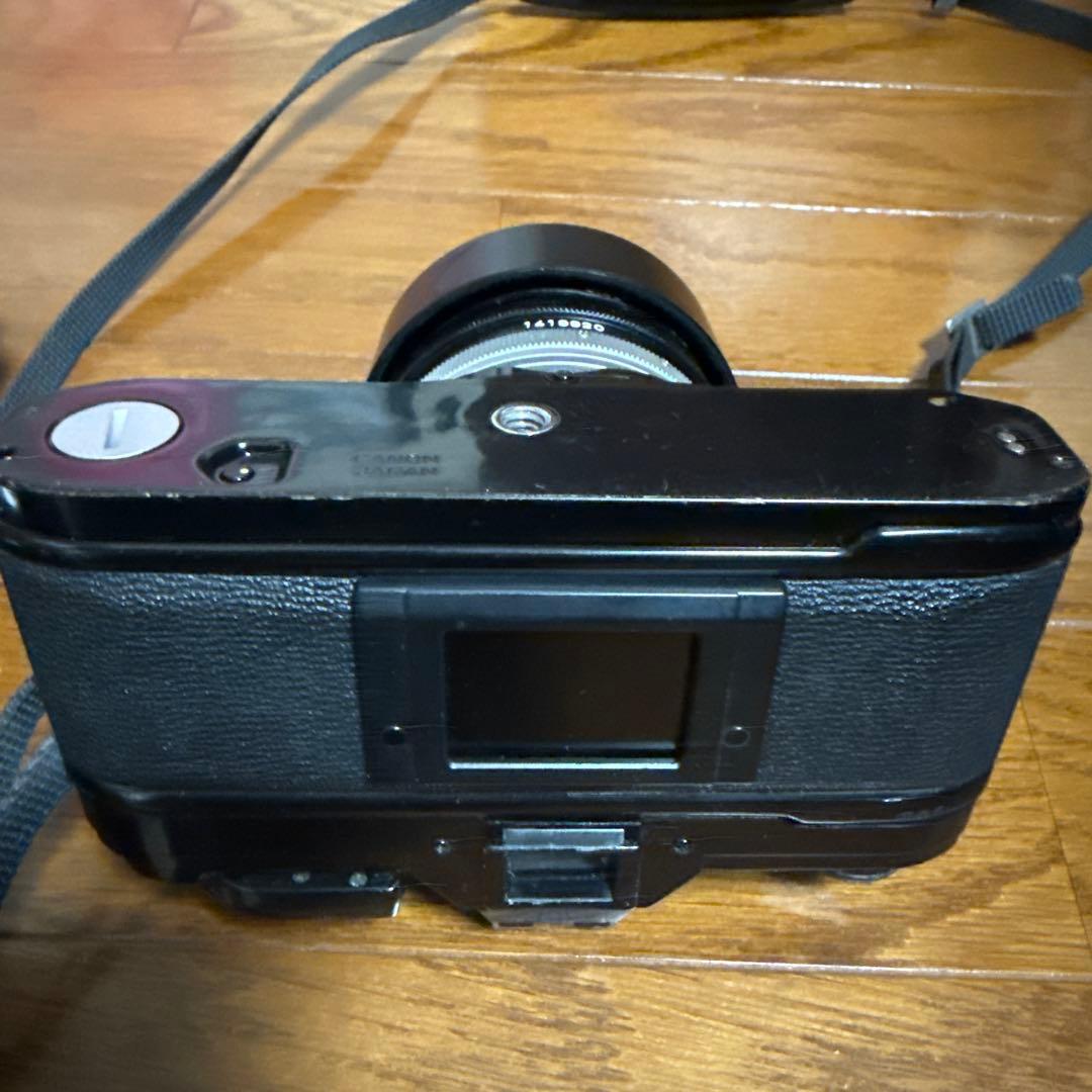 昭和レトロ　一眼レフカメラ　フラッシュ　望遠レンズ　3点セット