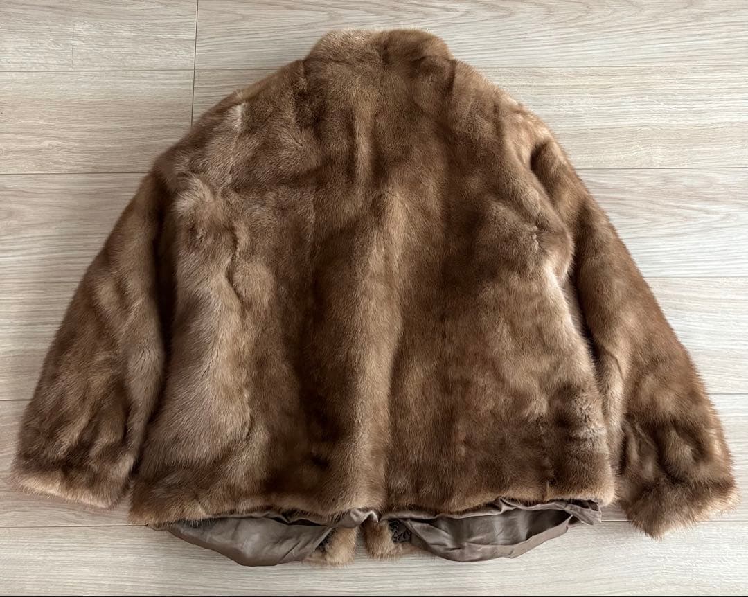 アルマーニ コレツィオーニ ファー ミンク ジャケット レディース