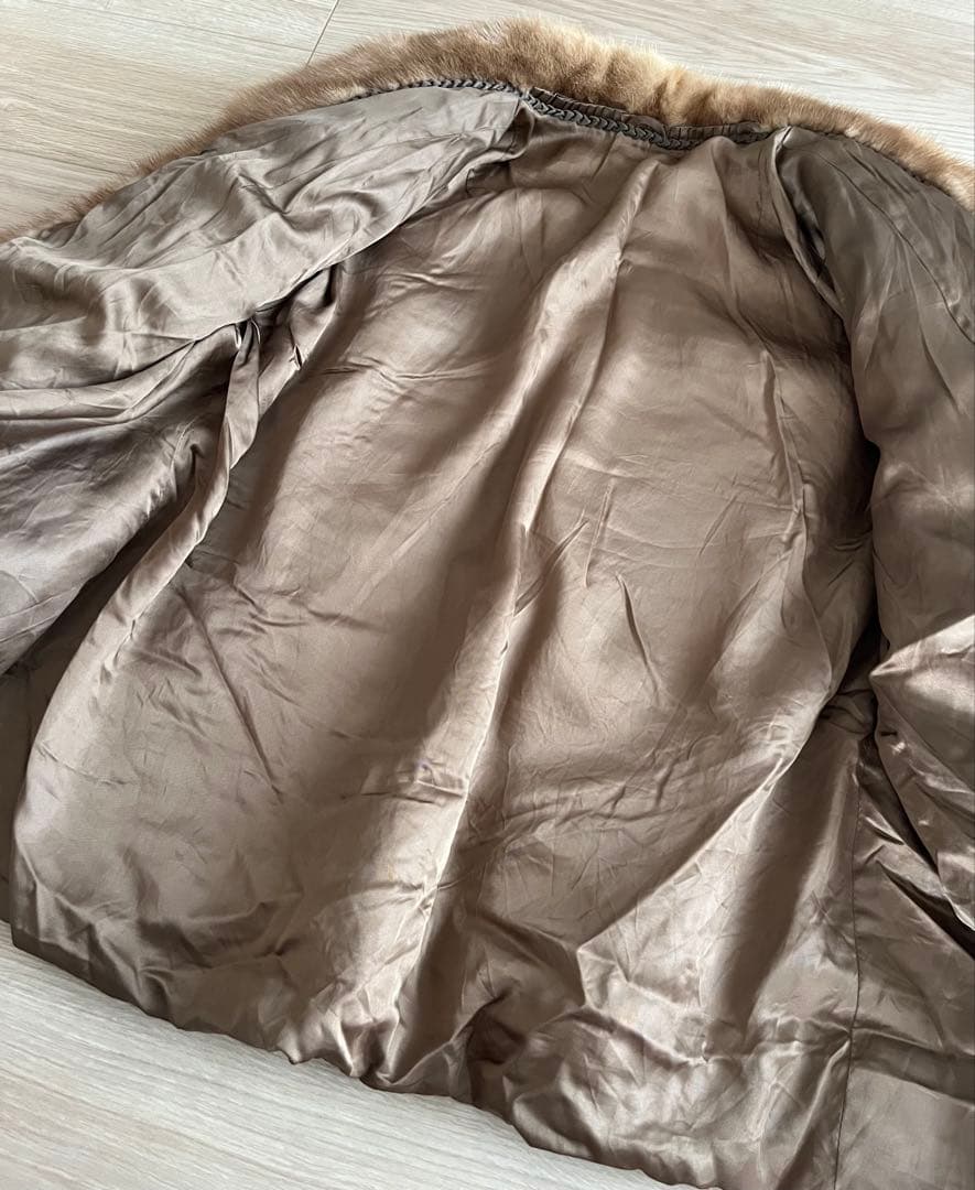 アルマーニ コレツィオーニ ファー ミンク ジャケット レディース