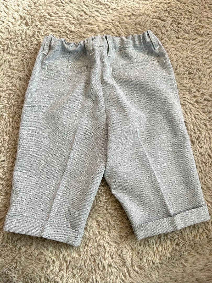 ⭐︎美品⭐︎【プティマイン】フォーマルスーツ 130cm グレー 入学式　男の子