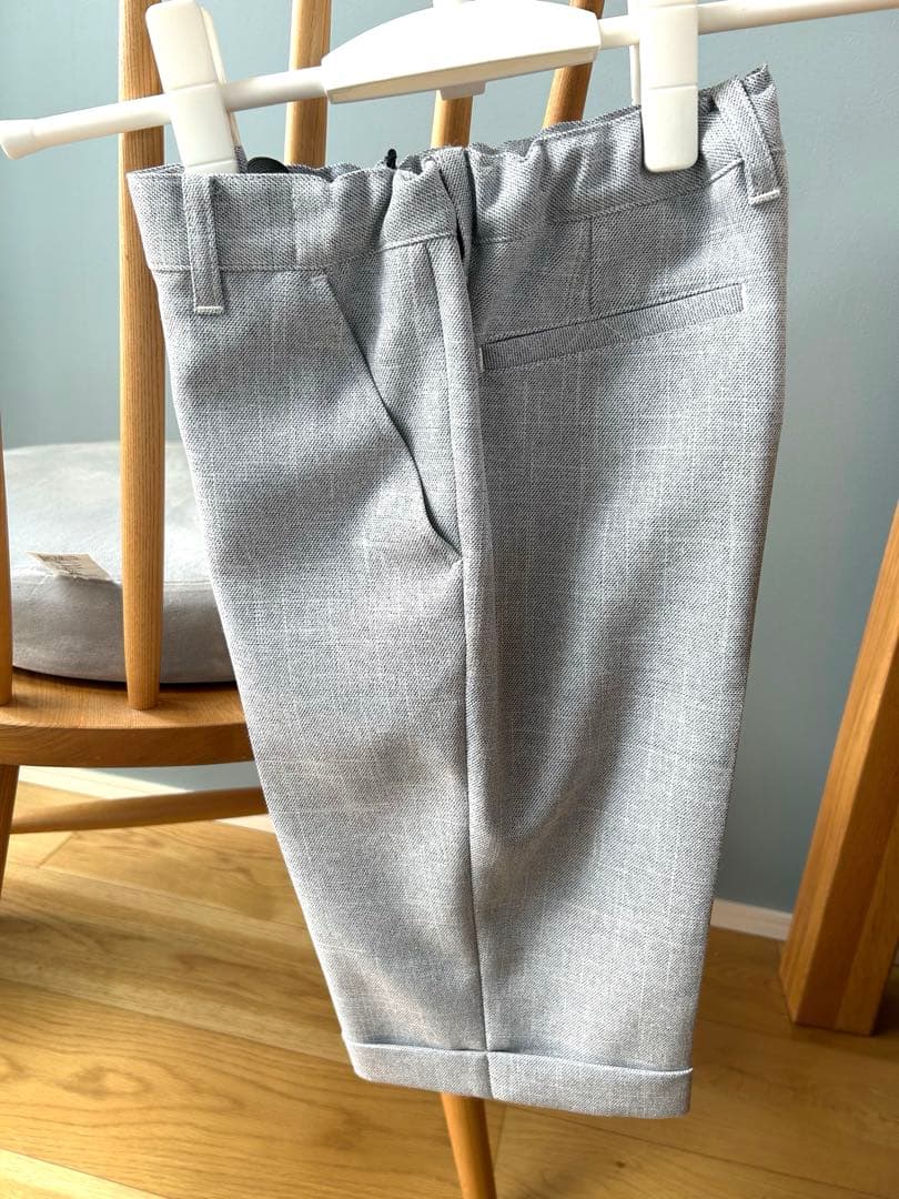 ⭐︎美品⭐︎【プティマイン】フォーマルスーツ 130cm グレー 入学式　男の子