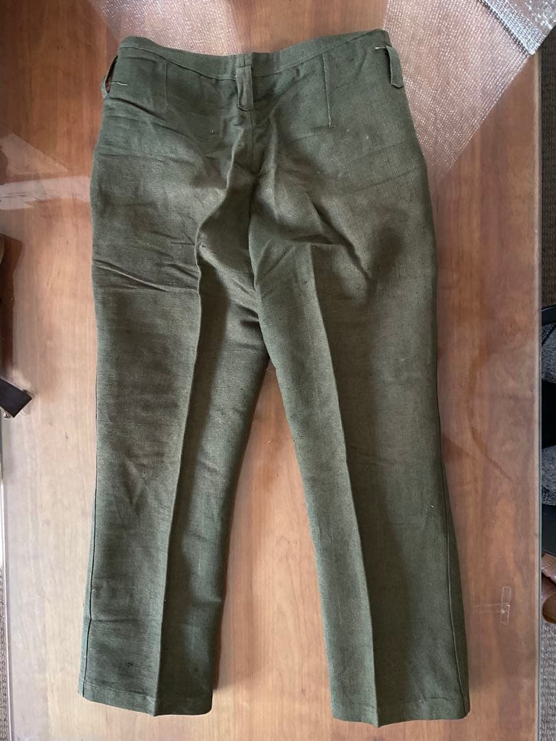 ミッちゃん戦争遺物！戦時下の「警防団」制服〔略帽/上着/ズボン〕３点セット