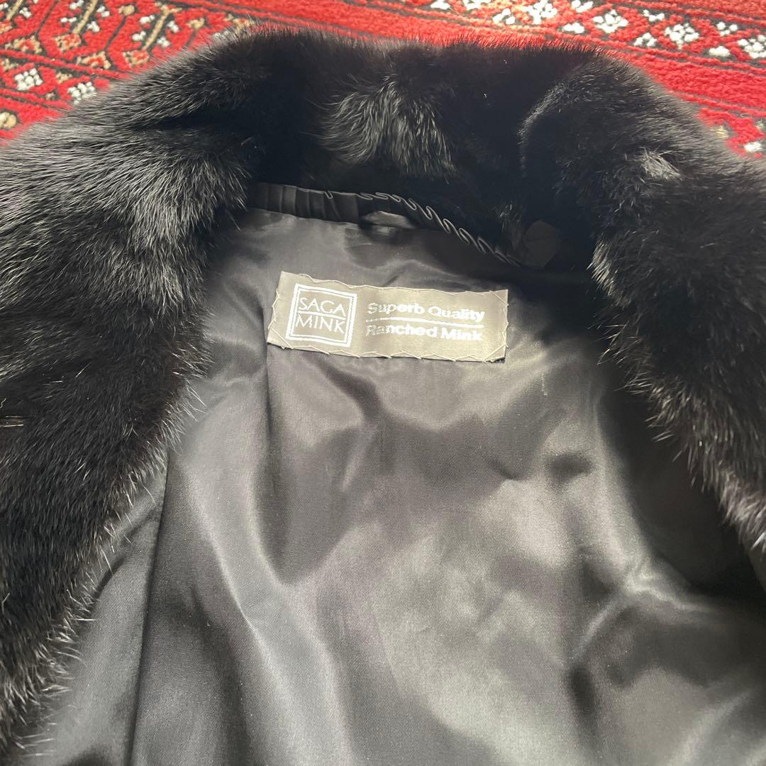 サガミンク　コート　ファー　saga mink