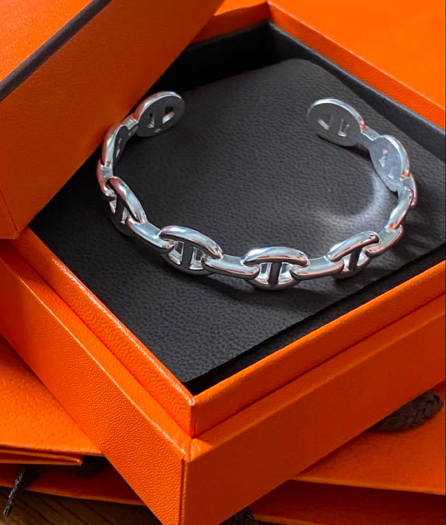 エルメス シェーヌダンクル　アンシェネ　バングル