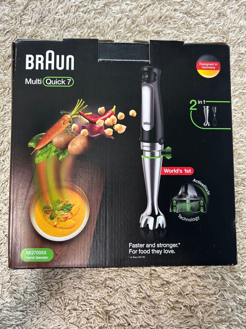 新品BRAUN クイック7