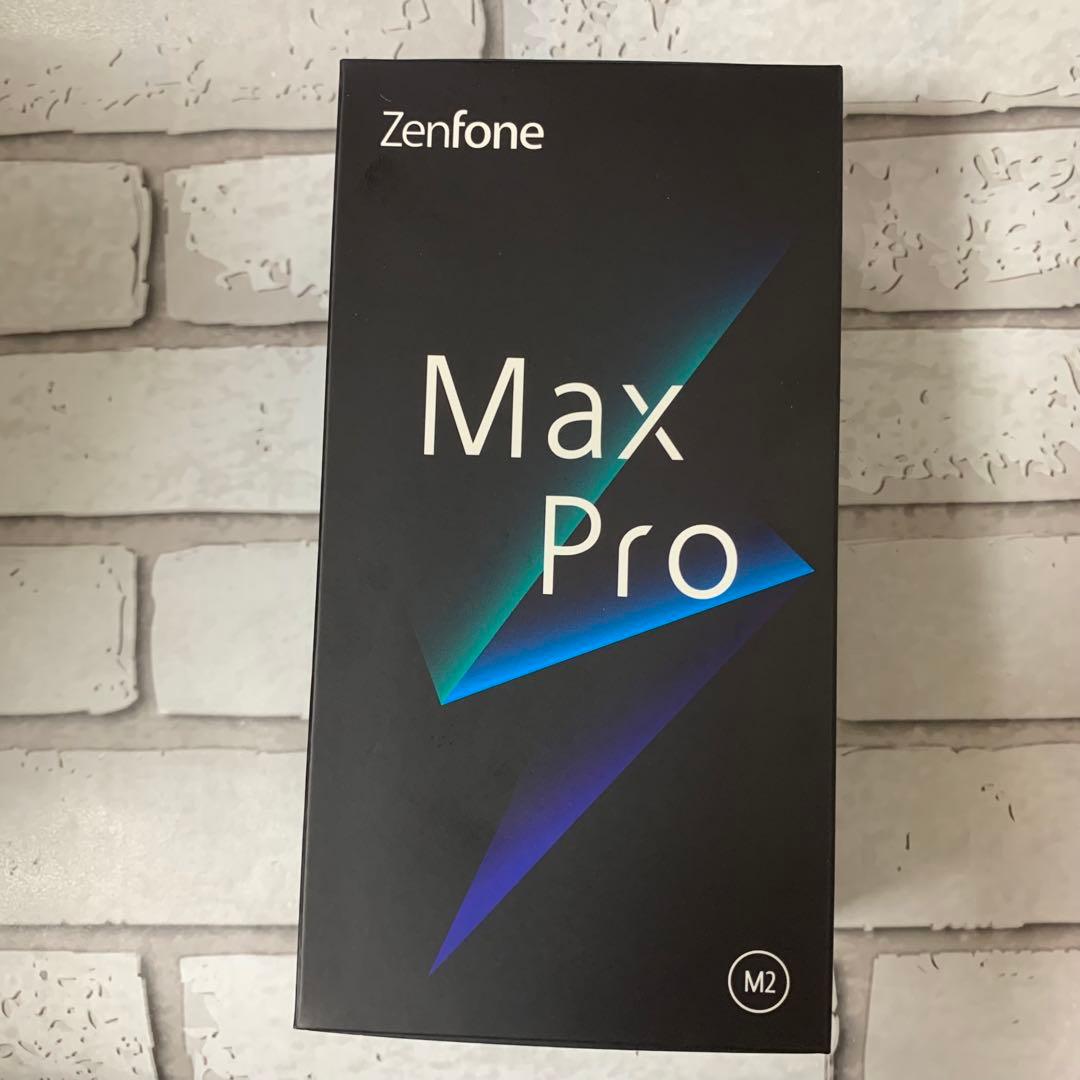 新品未開封ASUS ZenFone Max Pro（M2） チタニウム　64GB