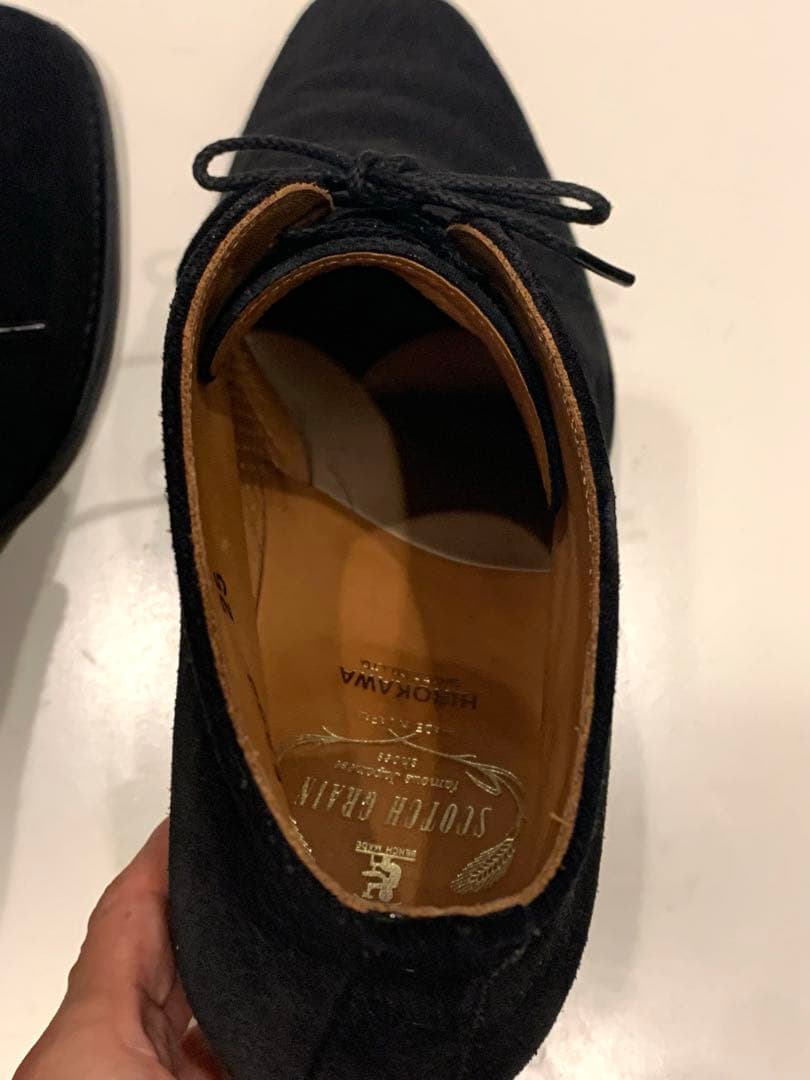 SCOTCH GRAIN スウェードビジネスシューズ 25cm