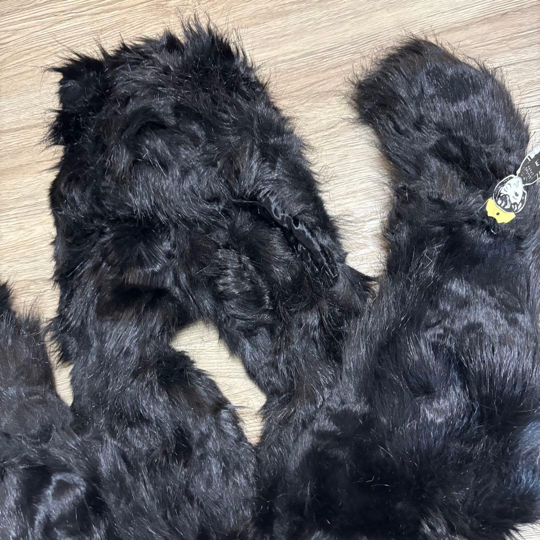 あちゃちゅむ 帽子マフラー 猫デザイン