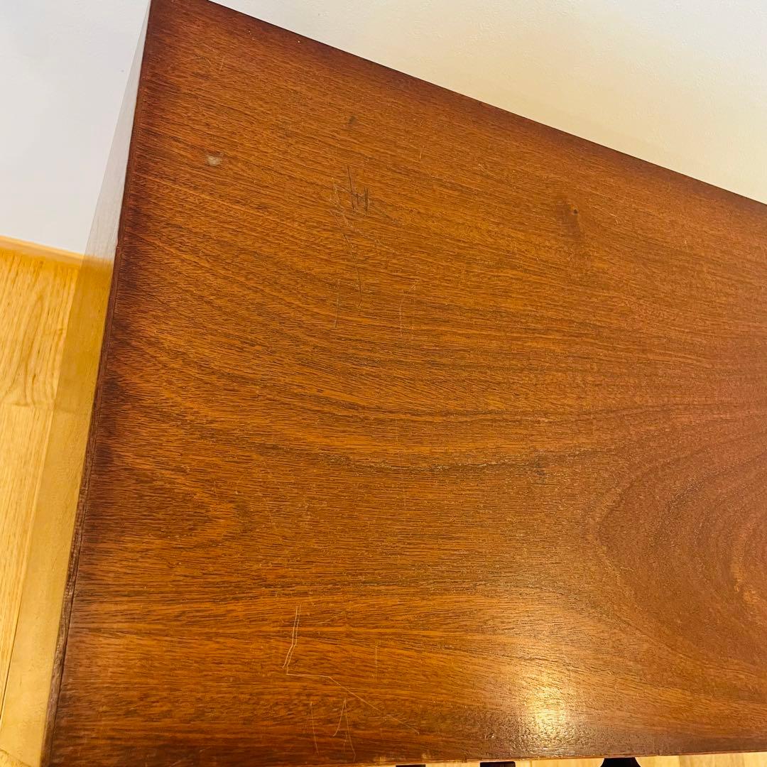 ヴィンテージ チェスト 3段 金属脚 レッグ アンティーク 良好