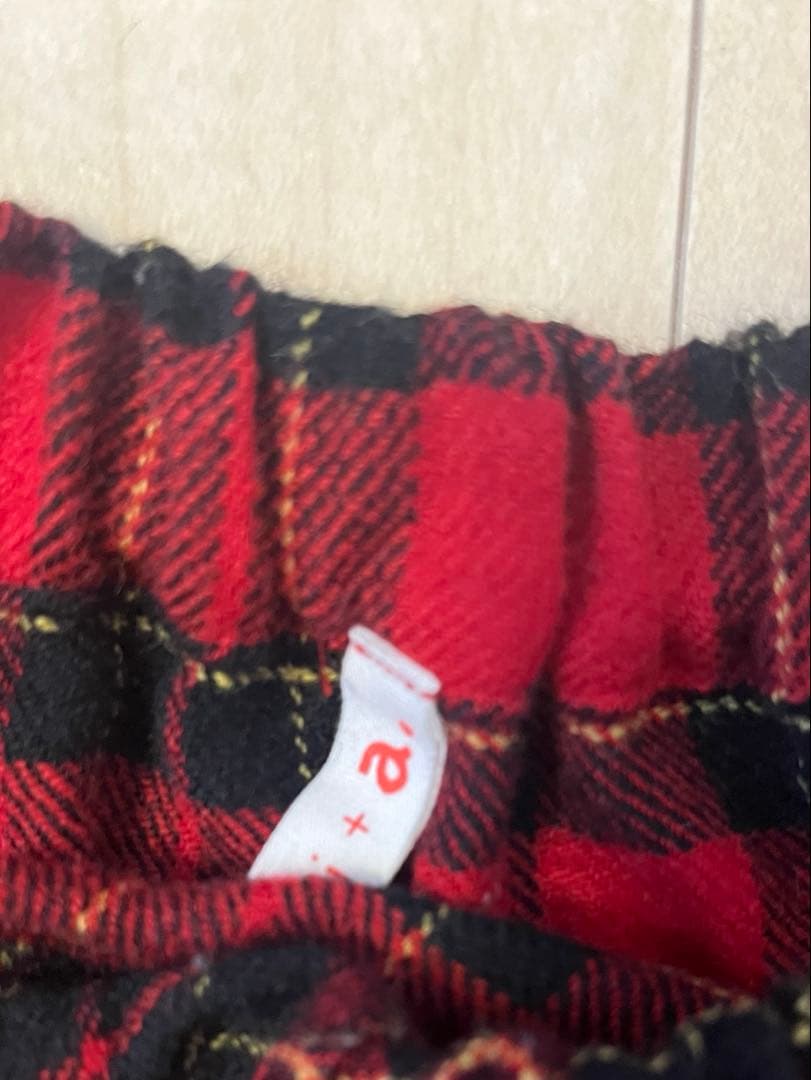 ほぼ日a. 大橋歩　チェック柄パンツ