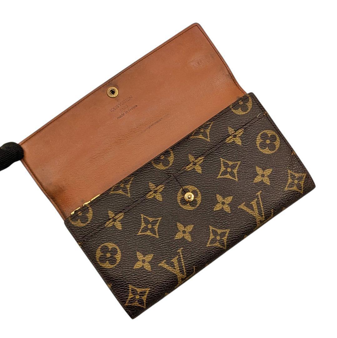 外観美 ルイヴィトン モノグラム ポシェット ポルトモネ クレディ 961