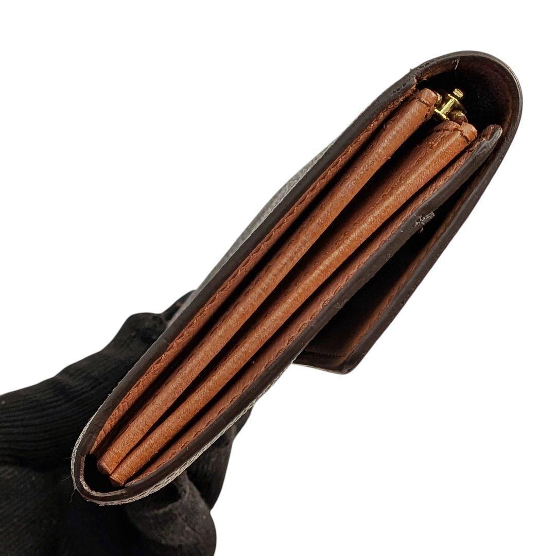 外観美 ルイヴィトン モノグラム ポシェット ポルトモネ クレディ 961