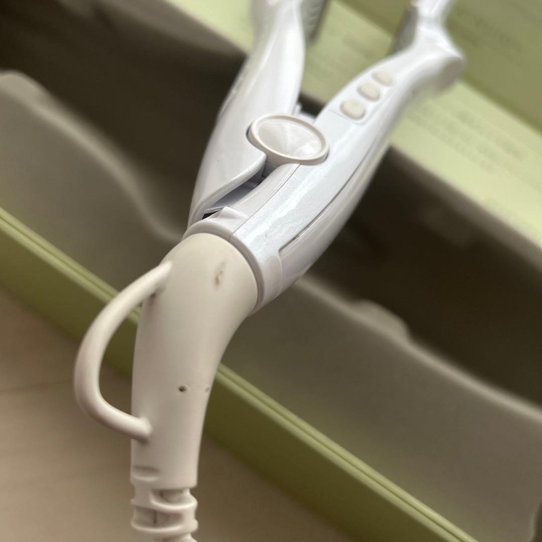 KINUJO ホワイト ストレートヘアアイロン　絹女