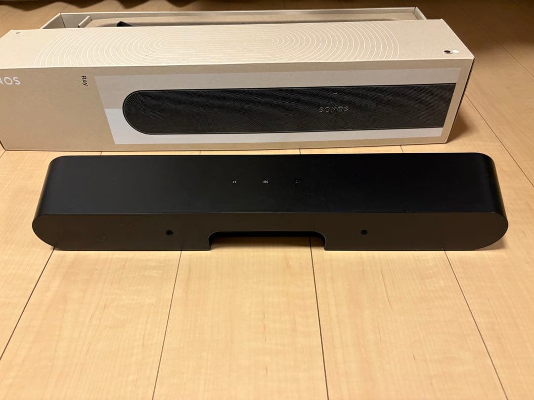 SONOS RAY サウンドバー 本体と付属品