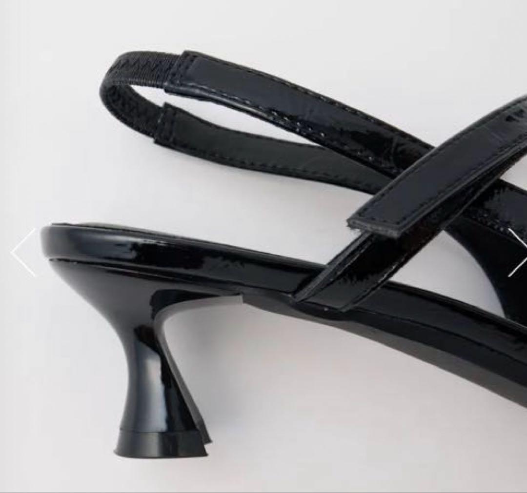 LACE UP SLING BACK ミュール