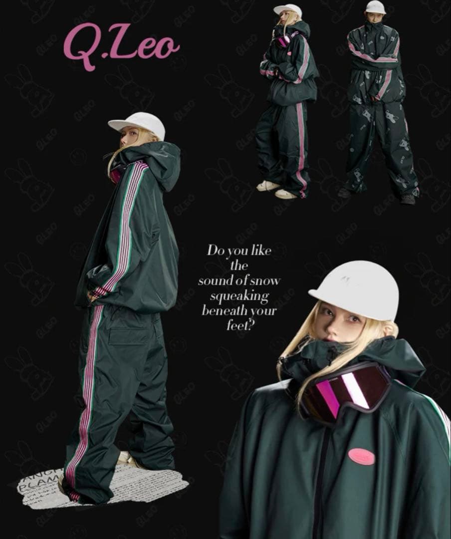Q.LEO スノボ ウェア 上下