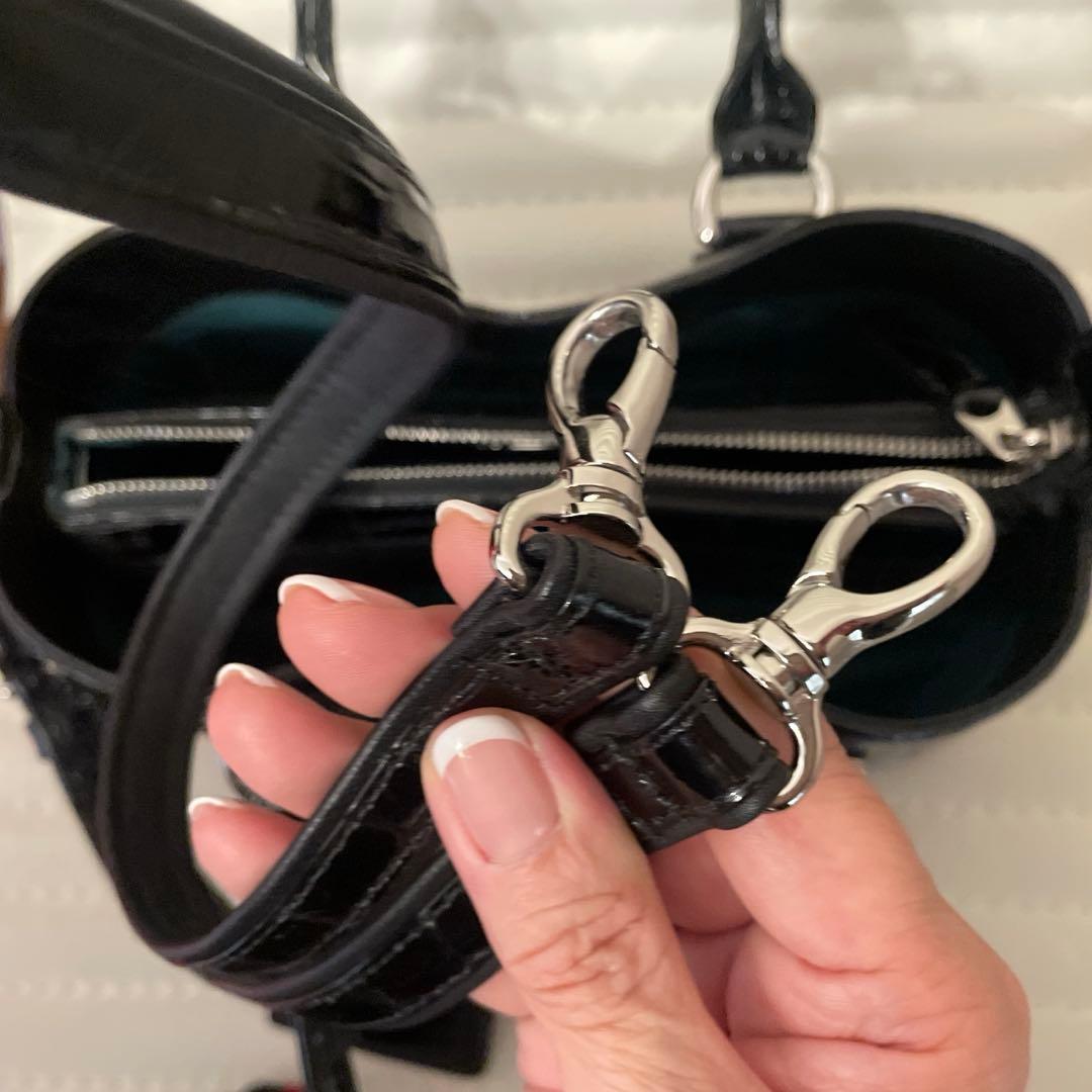 クロコダイル　ミニ　ショルダーバッグ