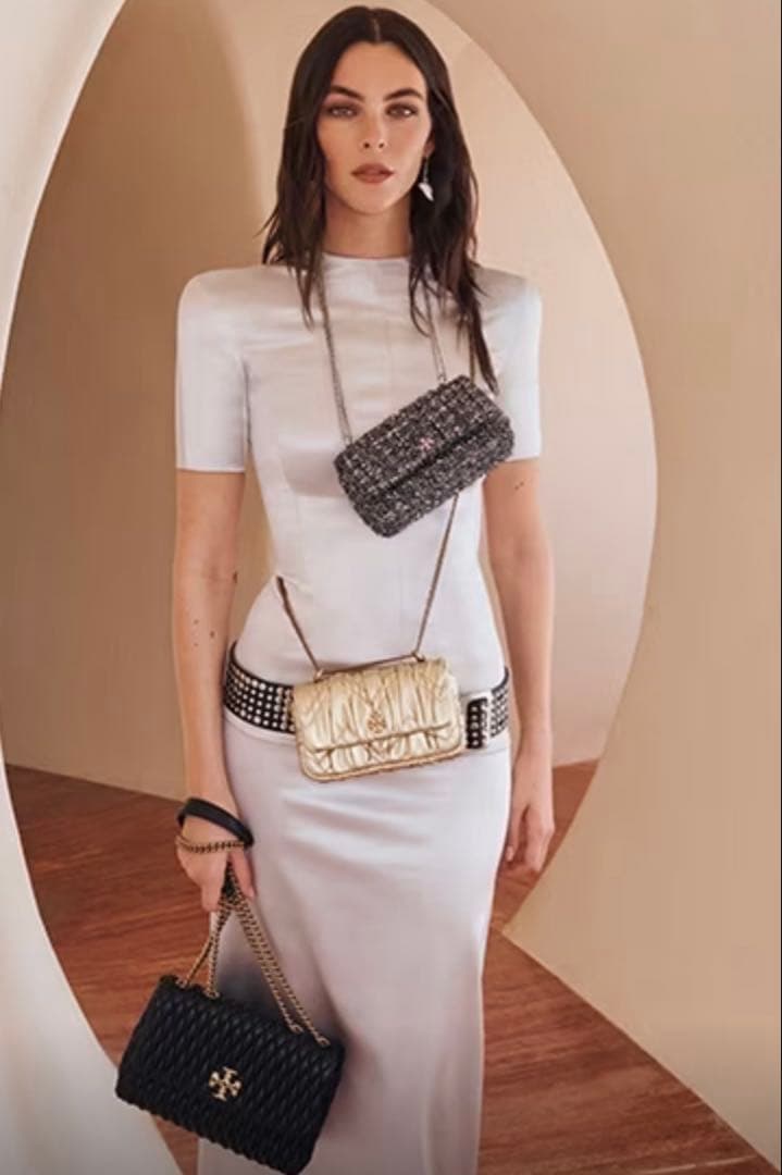 ♡新品トリーバーチ♡68200円キラメタリックダイヤモンドミニ♡ショルダーバッグ