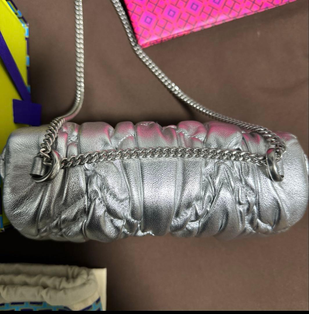 ♡新品トリーバーチ♡68200円キラメタリックダイヤモンドミニ♡ショルダーバッグ