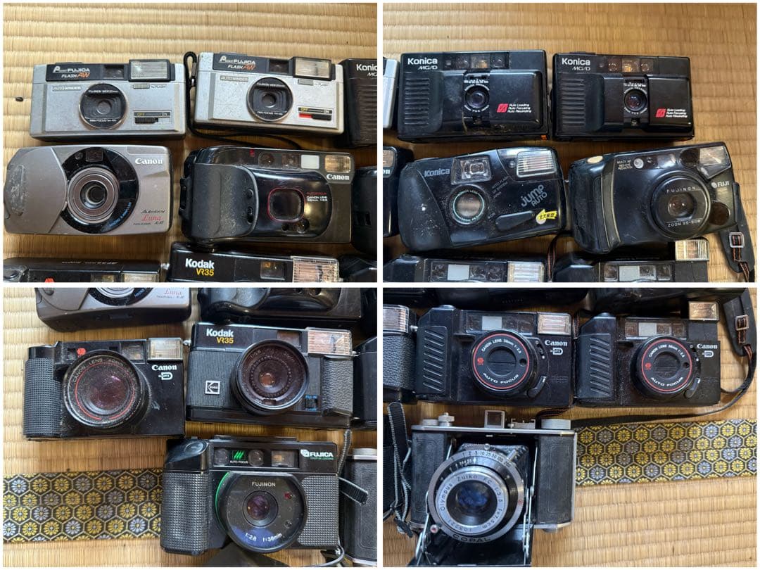 【O-1698】カメラ フィルムカメラ レンズ まとめ Canon ミノルタ