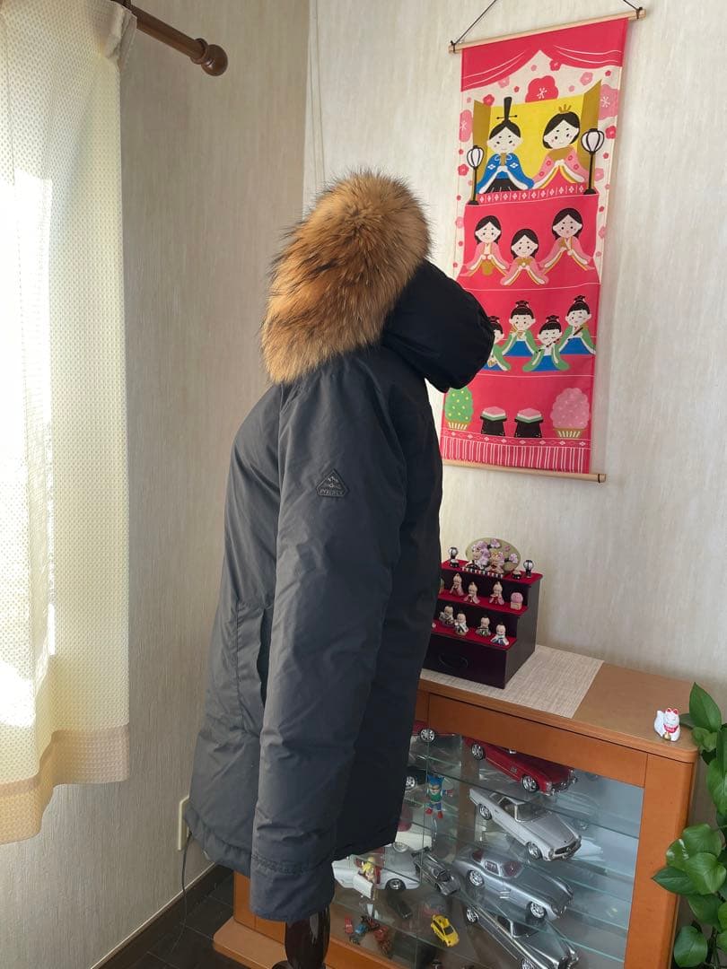 別注 BEAMS PYRENEX ピレネックス アヌシー ダウン 黒ワッペン S