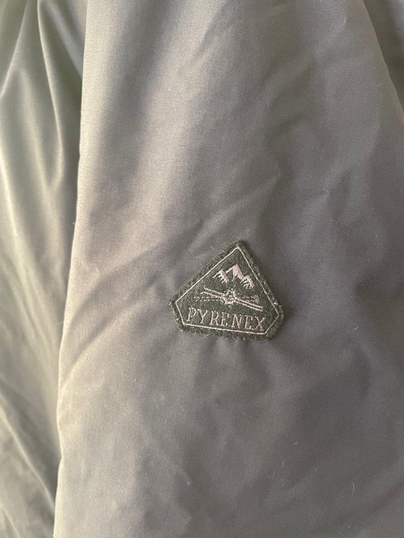 別注 BEAMS PYRENEX ピレネックス アヌシー ダウン 黒ワッペン S