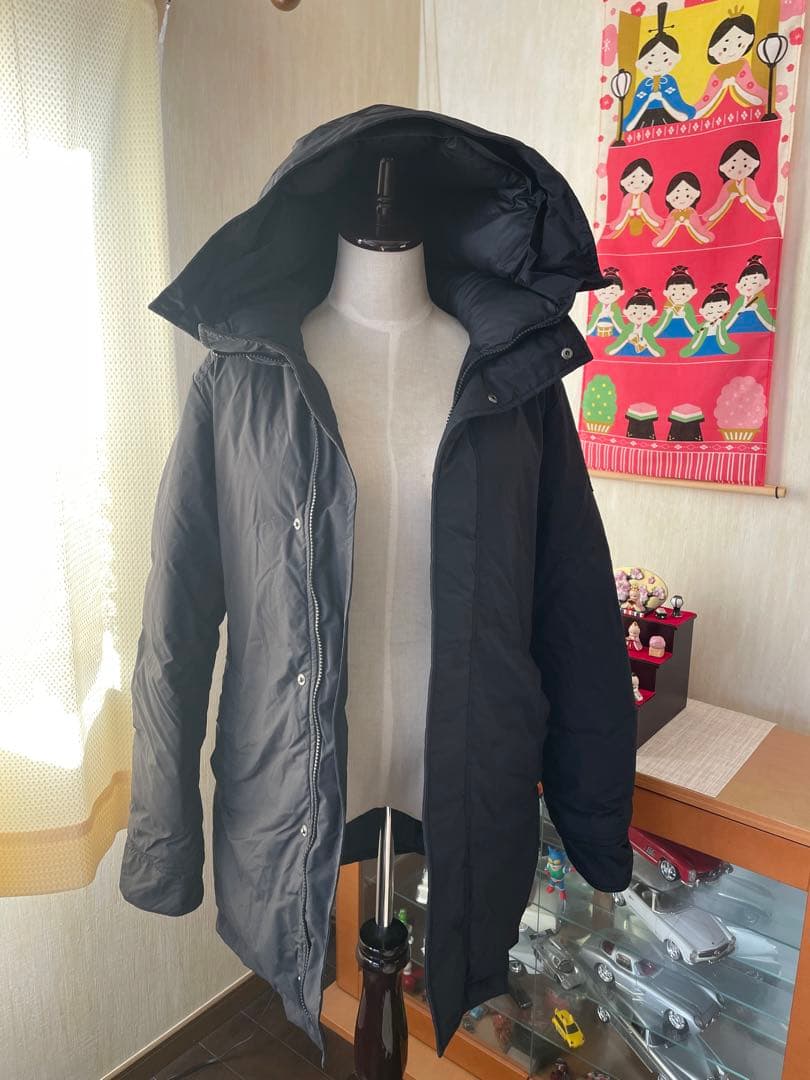 別注 BEAMS PYRENEX ピレネックス アヌシー ダウン 黒ワッペン S