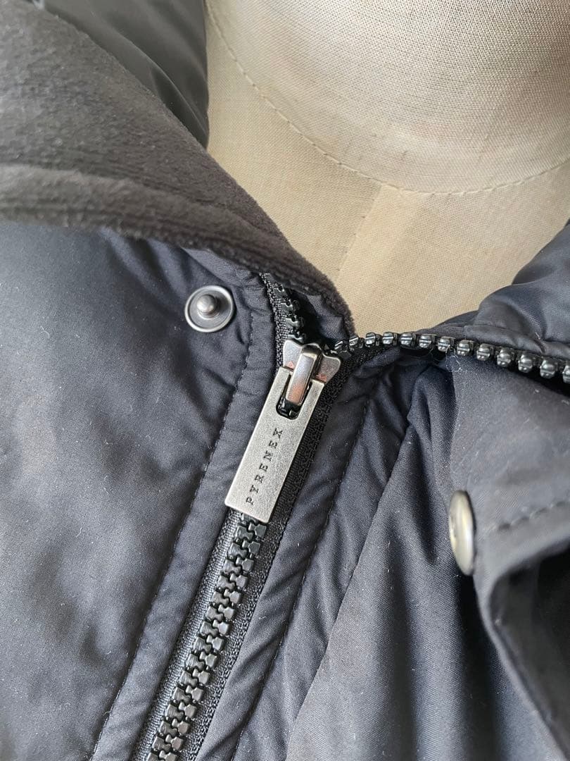 別注 BEAMS PYRENEX ピレネックス アヌシー ダウン 黒ワッペン S