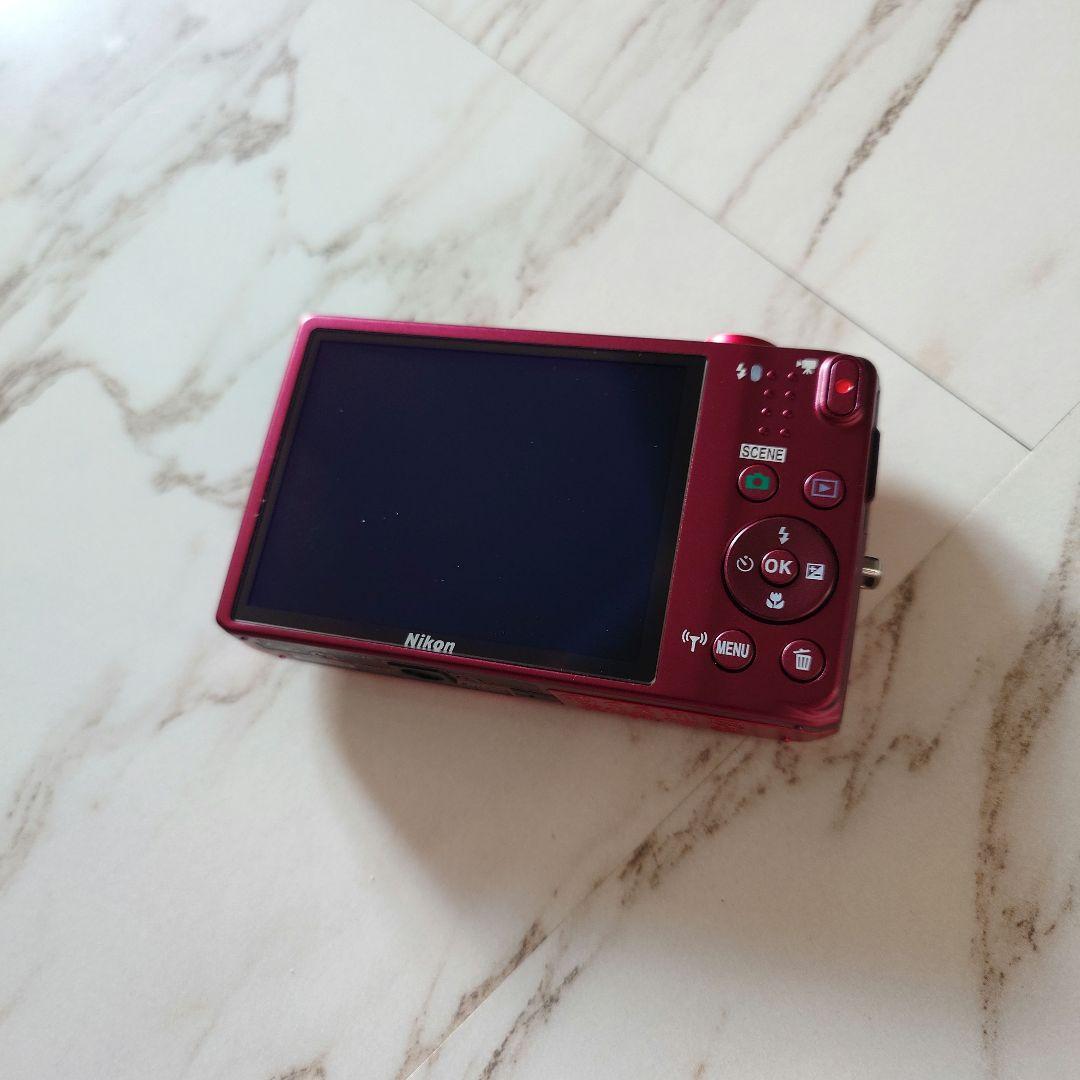Nikon デジカメ COOLPIX S6800 レッド